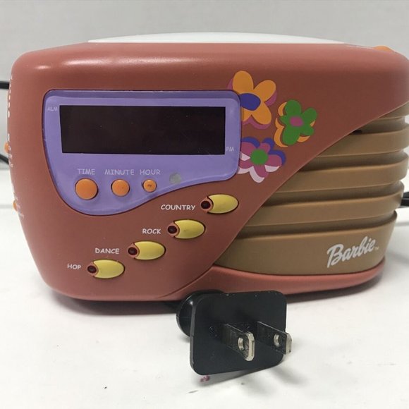 Barbie "Wake With Me" Alarm Clock Play Radio (2000) - Picture 2 of 10